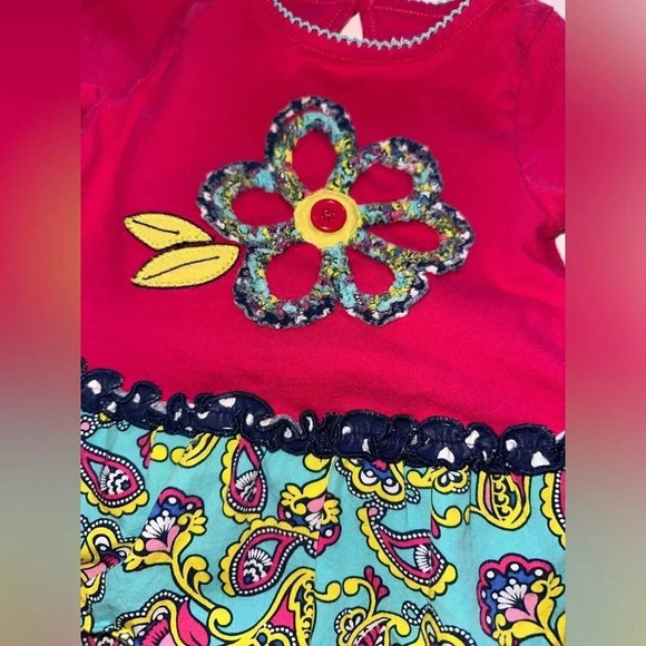 Nursery Rhyme girls 2 piece outfit. Size 6-9 months - Picture 6 of 7